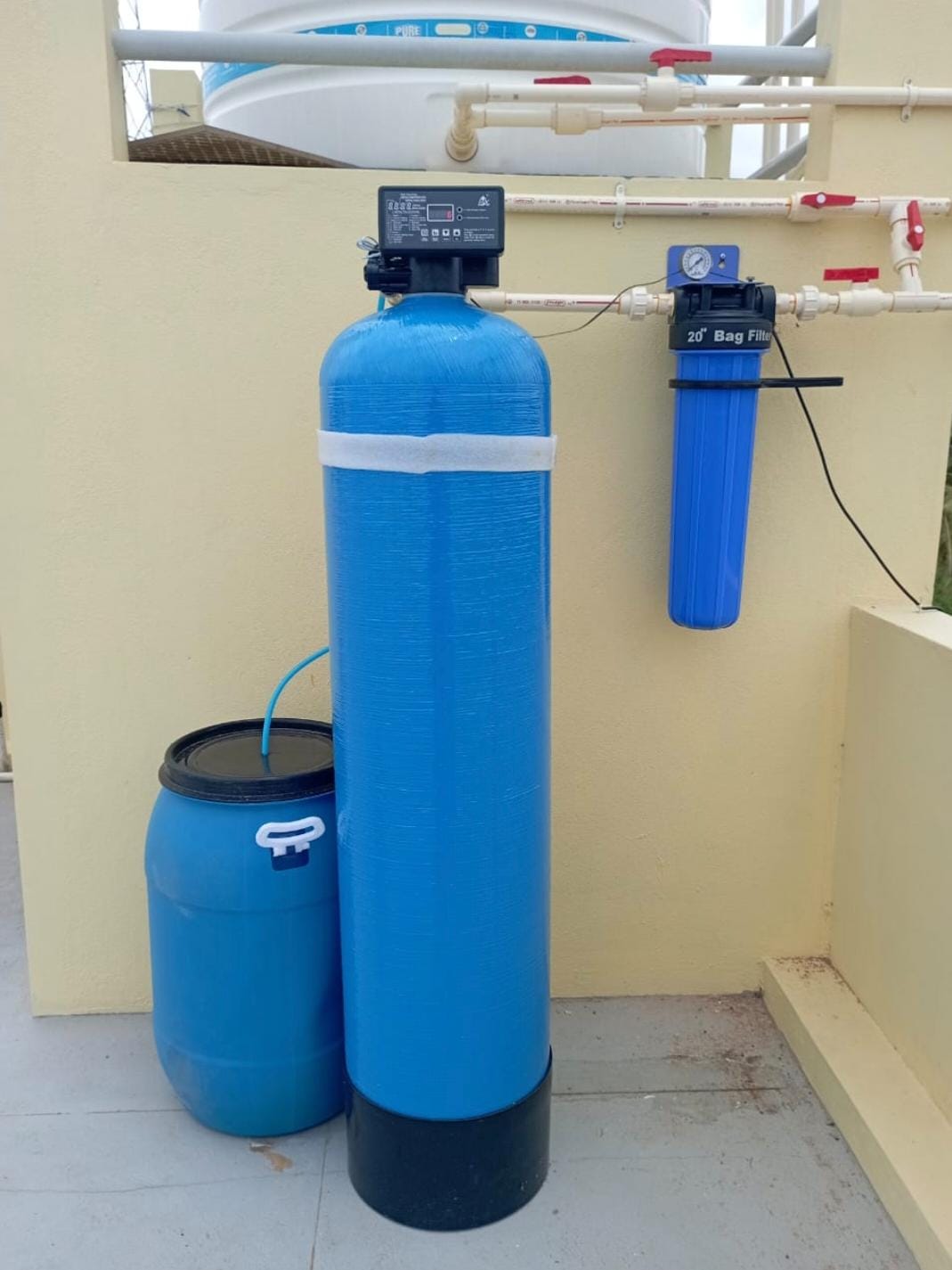 Tata Automatic Softener installed by our technicians